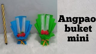 angpau buket mini,amplop lebaran buket mini