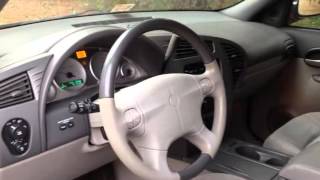 2002 BUICK Rendezvous CX FWD POWER MIRRORS ANTI-LOCK BRAKES AIR CONDITIONING 2002 Buick Rendezvous Climate Control