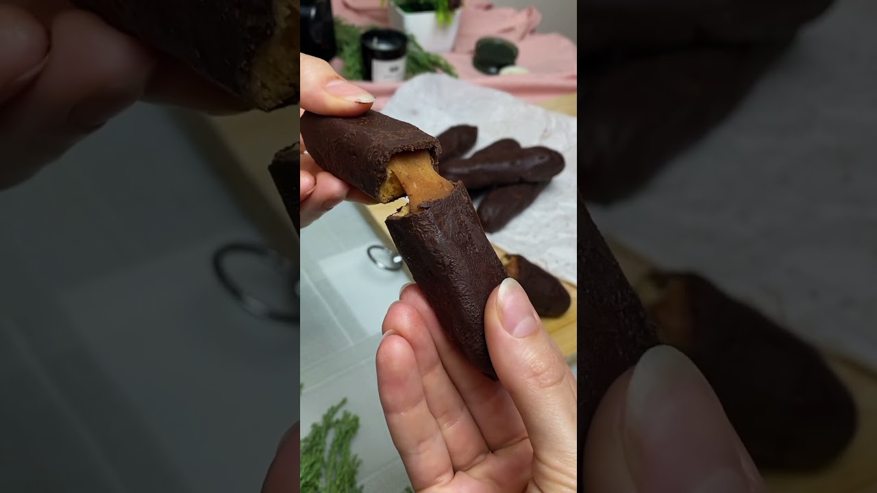 🌱 Homemade Caramel Chocolate Bars🍫 