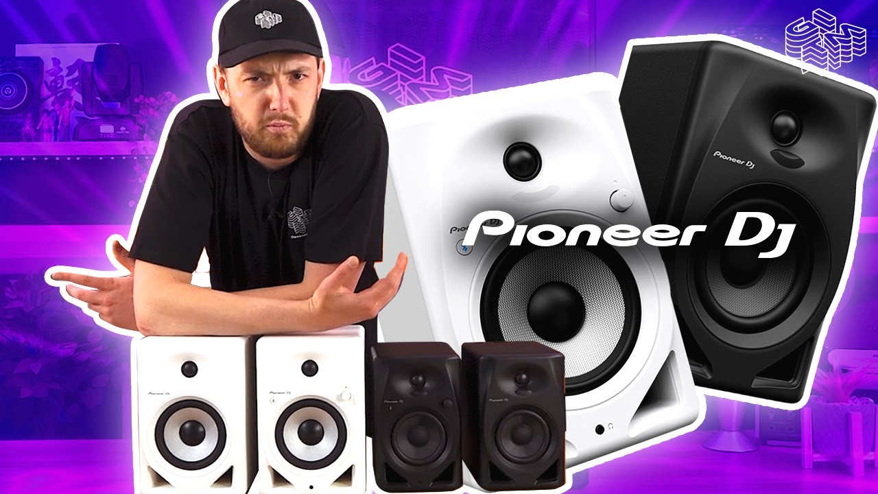 Pioneer DJ DM-50D 5 Desktop Monitor System (Black)