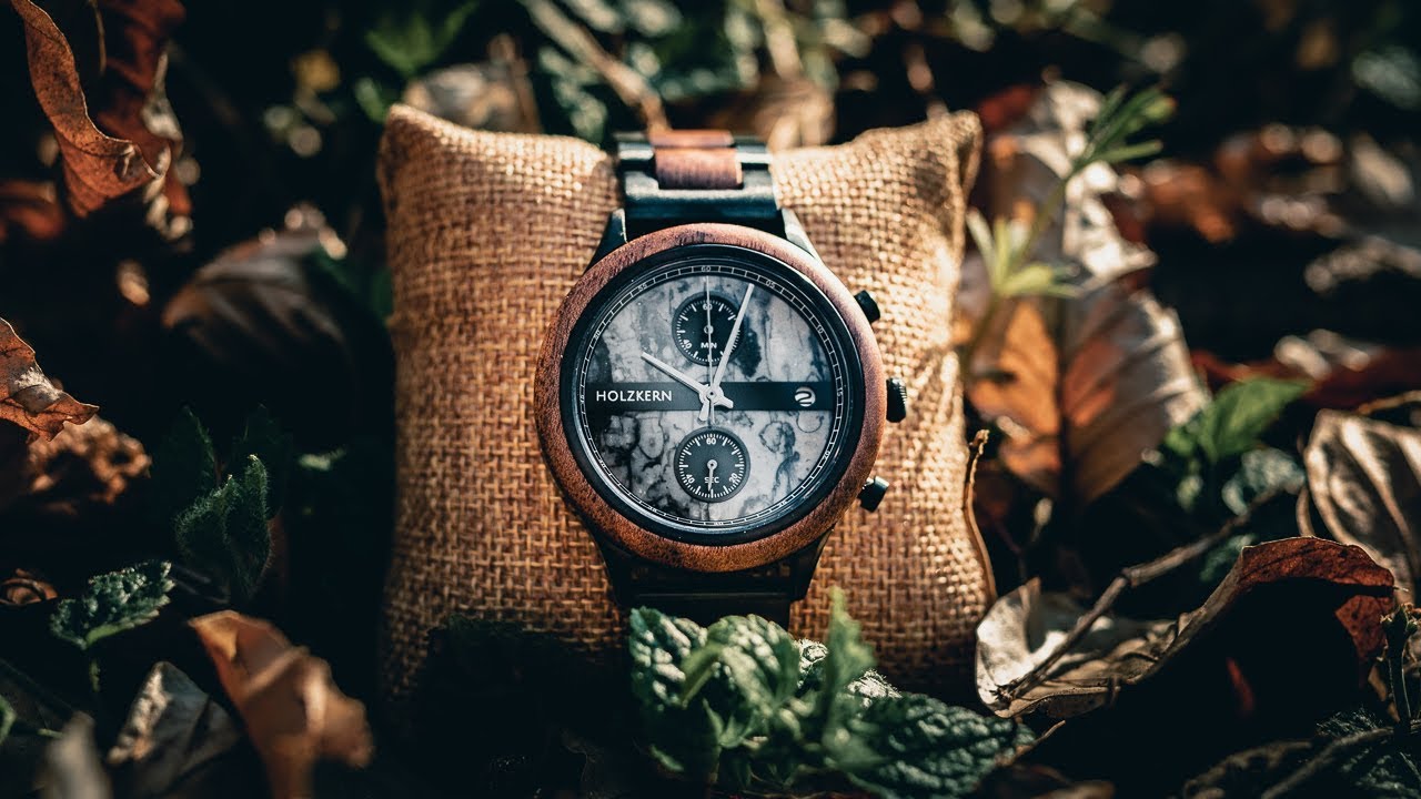 Verlosung Holzkern Uhr Herbstdammerung Unboxing Der Uhr Aus Holz Youtube
