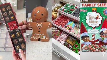 🎄Random Christmas RESTOCK and ORGANIZING haul ASMR - Chocolate, candy, .../ TikTok compilation