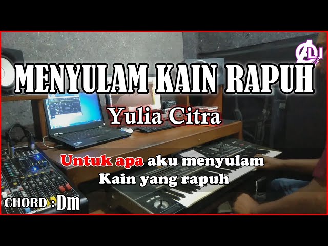 MENYULAM KAIN RAPU | Karaoke Dangdut Korg Pa3x (Chord&Lirik) Rall Dipotong class=