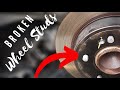 How to replace a broken wheel stud or wheel hub (Hyundai Elantra)