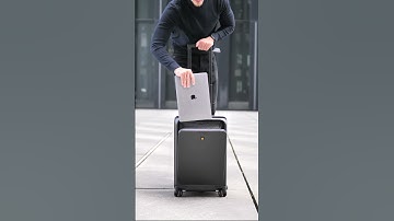 Perfect Travel Gear for Business! 💼 Road Runner Carry-On + Laptop Ready! #level8luggage