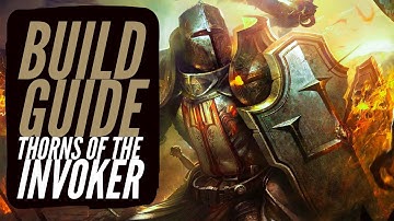 Diablo 3 - Crusader Build Guide Thorns of the Invoker