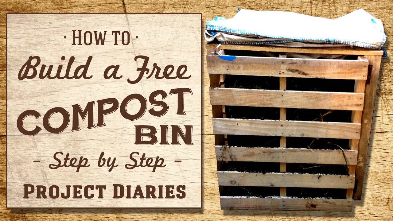 How to: Build a FREE Compost Bin (Step by Step Guide 