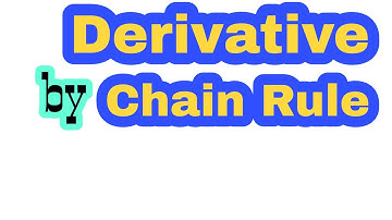 Derivative by chain rule in Urdu/hindi