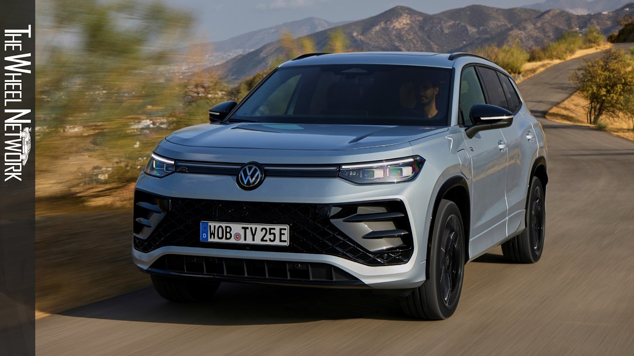 Tayron R Line Modification 2025 Volkswagen Tayron R-Line Reveal | Oyster Silver Metallic | Driving ...