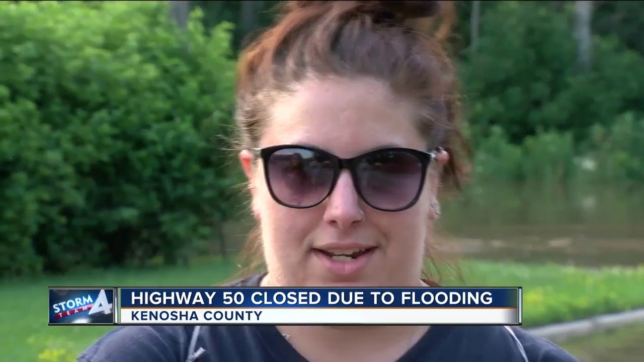highway-50-closed-in-kenosha-county-due-to-flooding-youtube