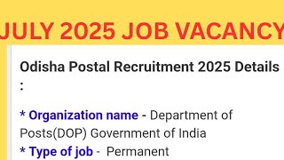 postal govt job vacany 🙏#live #job #govt #pechkulvlog