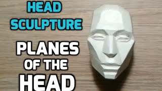 Head Sculpture - The Planes of the Head Art