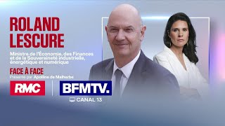 EN DIRECT - Roland Lescure est l'invité du Face à Face d'Apolline de Malherbe