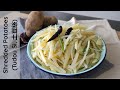 Recette chinoise de pommes de terre rpes tudou si 