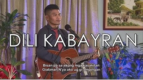 Dili Kabayran | Solomon Mahinay