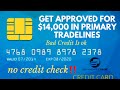 Get Approved for $14000 in Primary Tradelines TODAY!!!