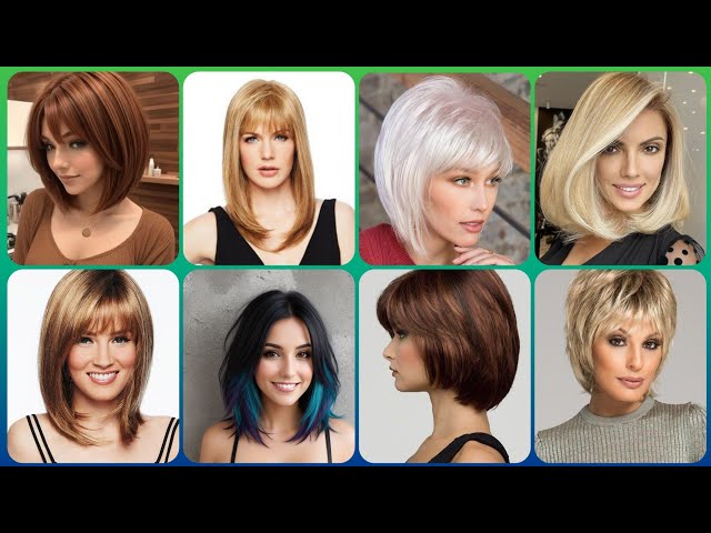 Haircuts for Older Women : 15 New Short Bob Hairstyles for Women Over 60 in  2022 - 2023 