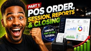 Part 1: POS Order, Session, Reports & Closing | Complete Point of Sale Tutorial