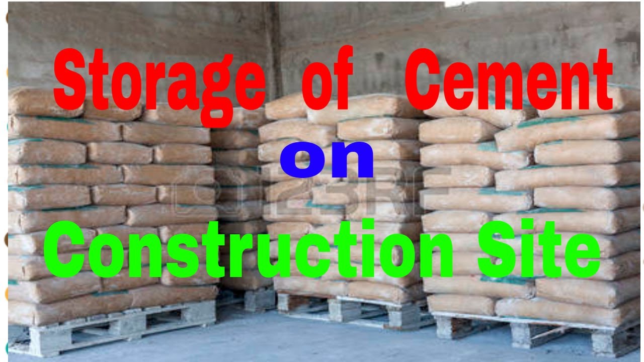 How to Store the Cement on construction site in URDU/HINDI || DO's and