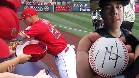 Getting Mike Trout