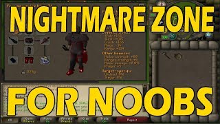 [OSRS] NIGHTMARE ZONE For Noobs | First Time NMZ Guide