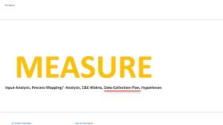 24 MEASURE Data Collection Plan