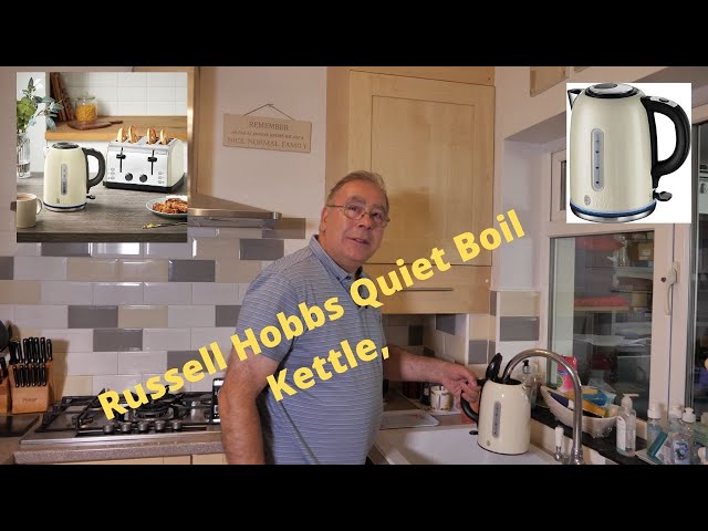 Russell Hobbs Legacy Quiet Boil Black Kettle