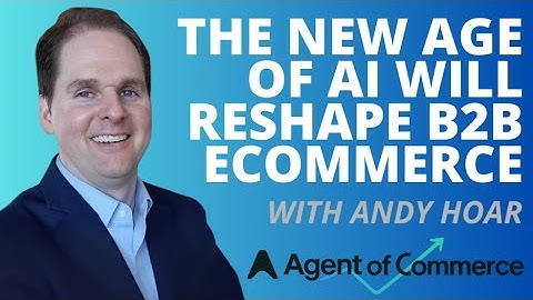 How the new age of AI will reshape B2B Ecommerce | Andy Hoar