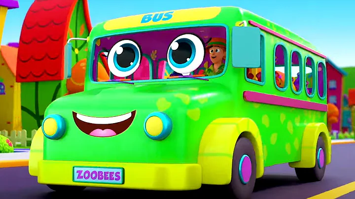 Wheels On The Bus, Fun Adventure Ride and Song for Babies