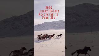 2026 Lucky Colors According to Feng Shui