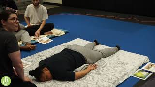 Lumbar Traction in Prone Position Intro to Thai Massage with Danielle Omo Austin Texas Massage CE