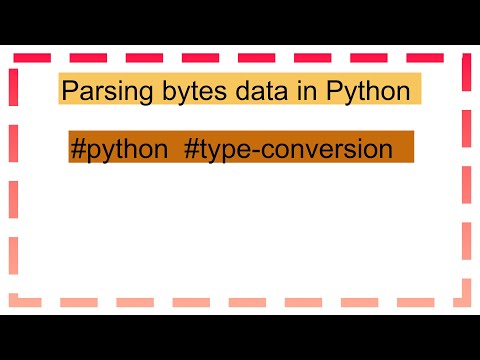 Parsing bytes data in Python