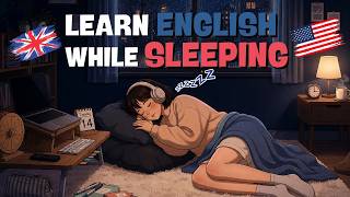 Learn English While You Sleep | Stop Translating in Your Head | Soft Rain Sounds at Night screenshot 5