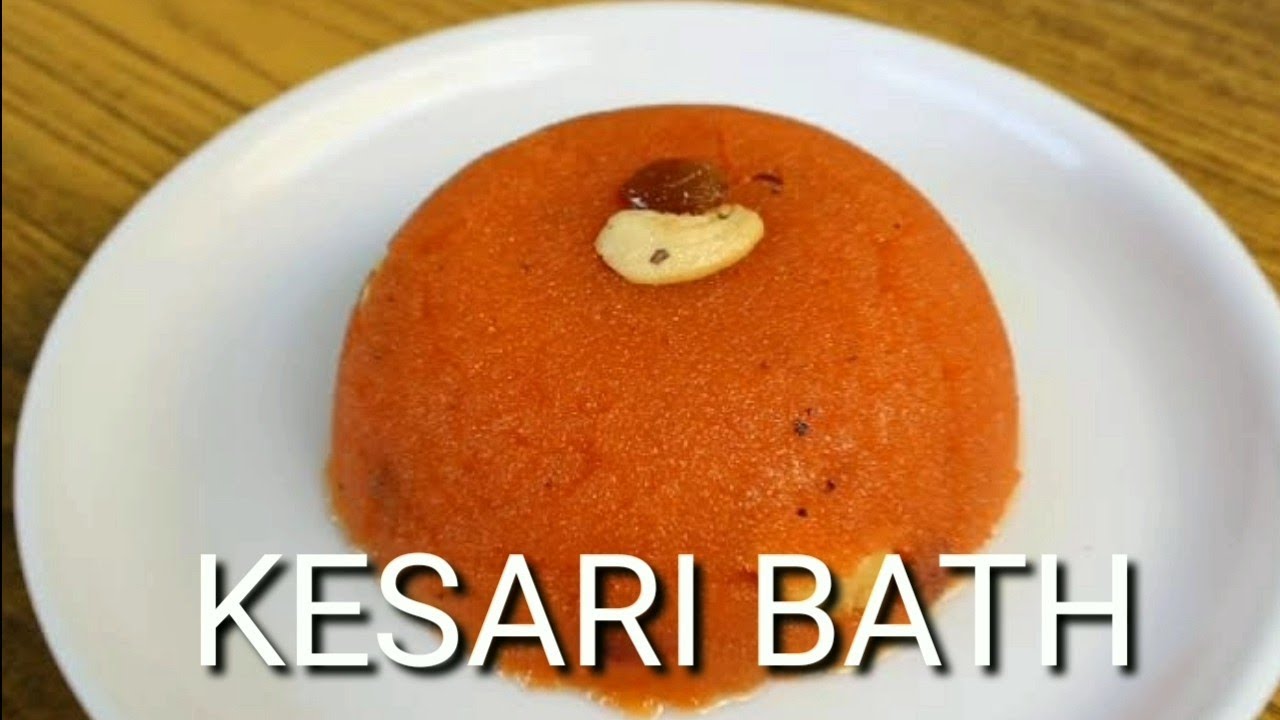 How to prepare Home made kesari bath in_ 20 minutes YouTube