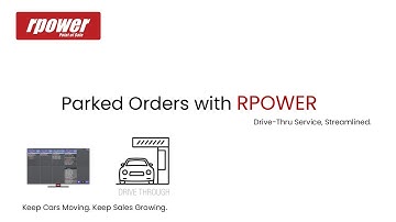 RPOWER Parked Orders | Drive-Thru Speed with Order Accuracy