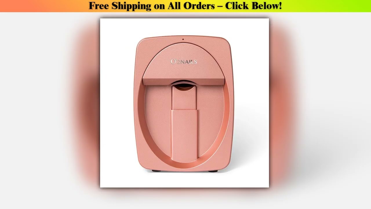 O2NAILS Smart Professional Mobile Nail Printer Machine For Beatuy Salon Or Home Use Print Art