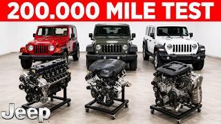 We Tested 4.0 INLINE-SIX, 3.6 PENTASTAR & 2.0 TURBO After 200,000 Miles-Clear Winner