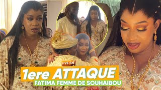 1ere ATTAQUE: L’ARRIVÉE SPECTACULAIRE DE FATIMA, LA FEMME DE SOUHAIBOU TELECOM… #livesn 