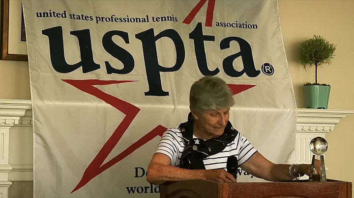 USPTA HALL OF FAME INDUCTION Janet Adkisson 2017"'