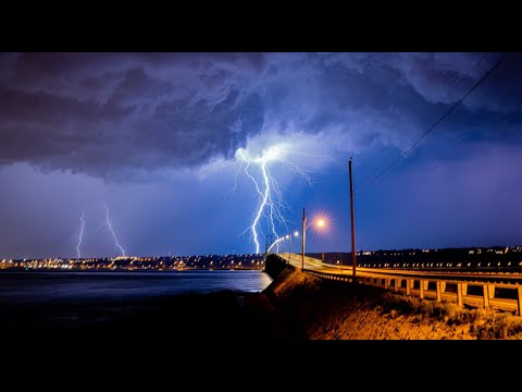 Grosse soirée d'orages et de grêle hier soir !