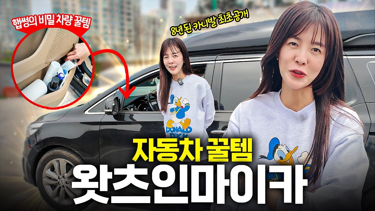 8년 된 김성은 차 상태 공개?! 왓츠인마이카🚗 (차량 꿀템 소개)
