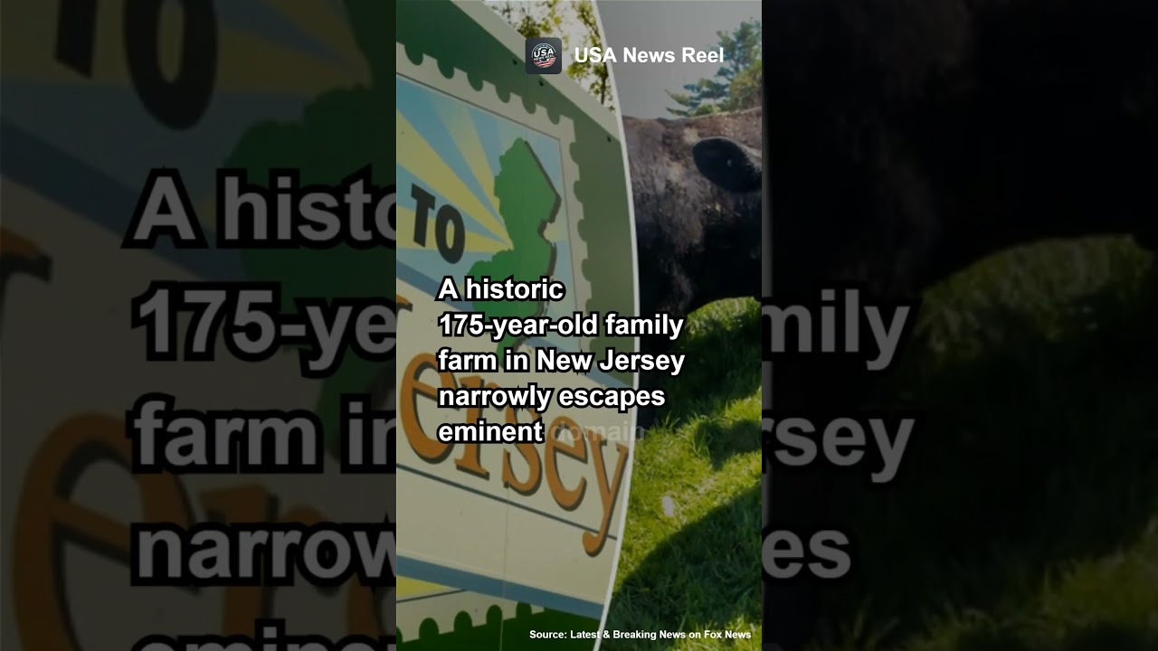 Семья из Нью-Джерси спасла 175-летнюю ферму от принудительного отчуждения имущества 