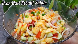 RESEP ACAR NASI KEBULI / SALATO / ACAR NANAS