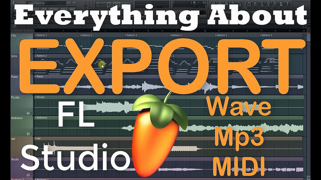 How To Export Fl Studio Project How To Export Fl Studio Project
