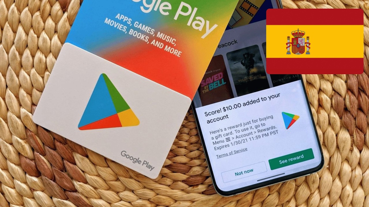 Cómo canjear una tarjeta regalo de Google Play de otro país — Fácil ...