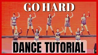 TWICE - 'GO HARD' Dance Practice Mirrored Tutorial (SLOWED)