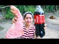 Yummy Pork Leg Cooking Cocacola - Pork Leg Roasted Cocacola - Cooking With Sros