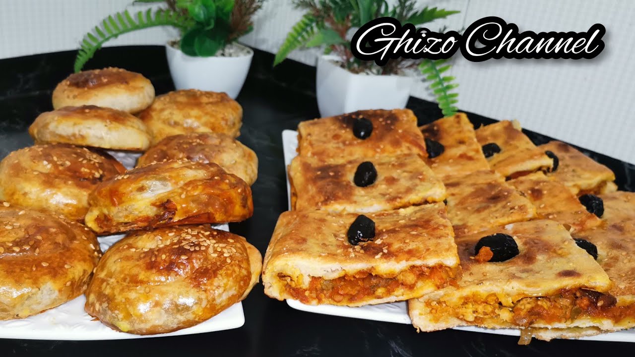 مملحات بعجين المسمن طريقة سهلة وبسيطة ومختصرة تهنيط من تمارة محشوة لذيذة