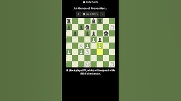 Chess.com Daily Puzzle - April 4, 2023 #chess #chesspuzzle #chesscom