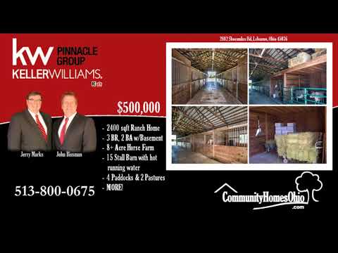2882 Shoemaker Rd, Lebanon, OH home video tour